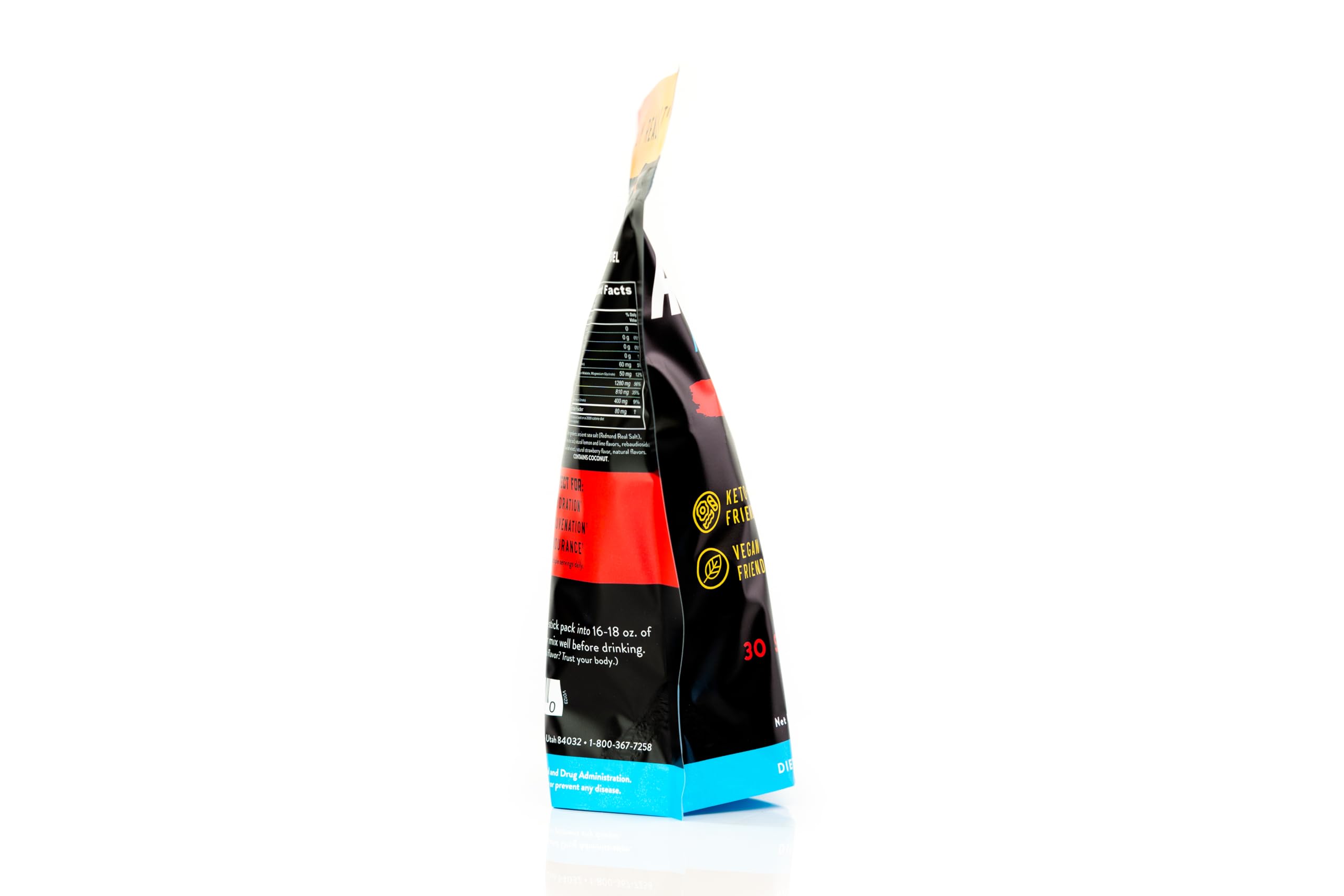 Bouteille Re-Lyte prête pour une hydratation rapide.