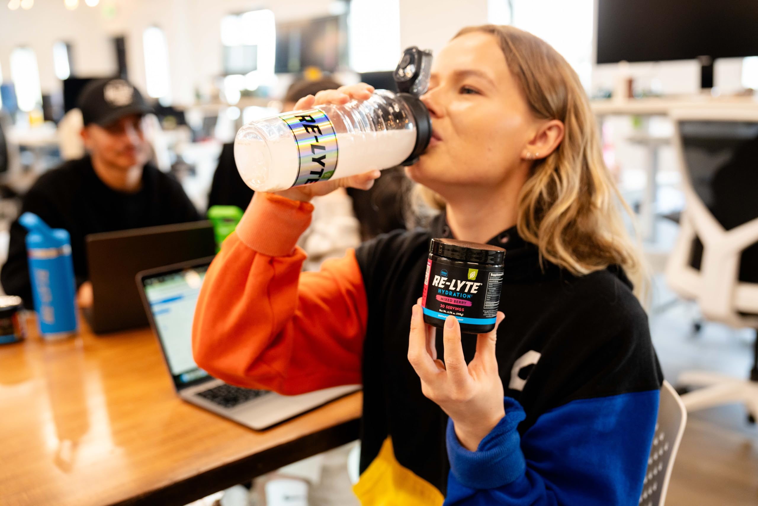 Vue d’ensemble de l’hydratation sportive avec le mélange Re-Lyte