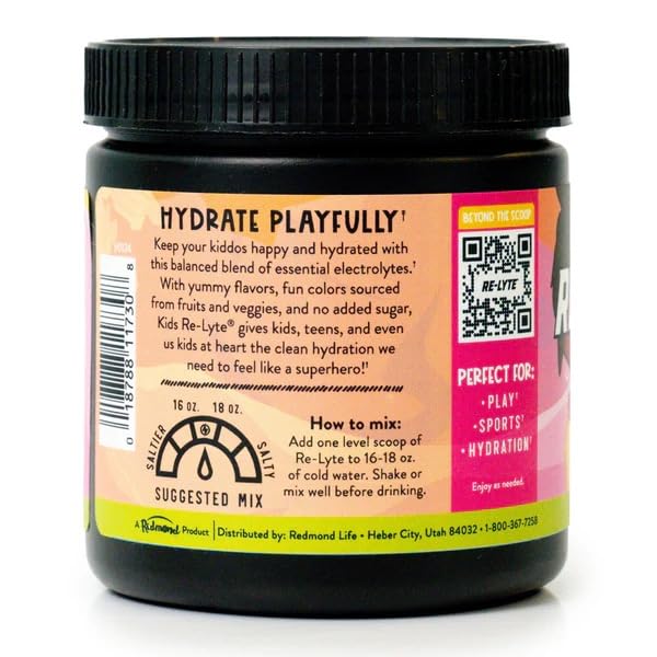 REDMOND Re-Lyte Kids doseur, dosage facile pour des portions cohérentes.
