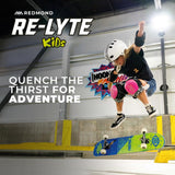REDMOND Re-Lyte Kids pour activités scolaires et sportives, hydratation pratique en toutes circonstances.