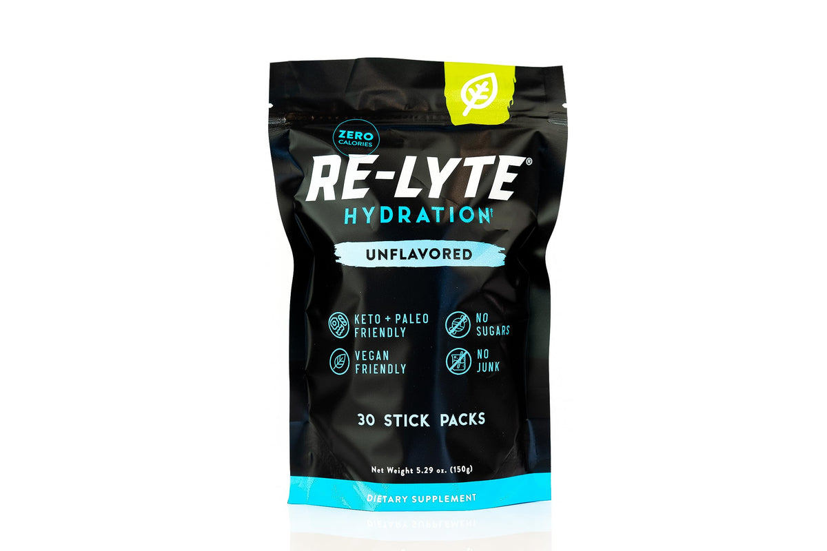 REDMOND Re-Lyte en sachet sans goût prêt à l hydratation quotidienne.