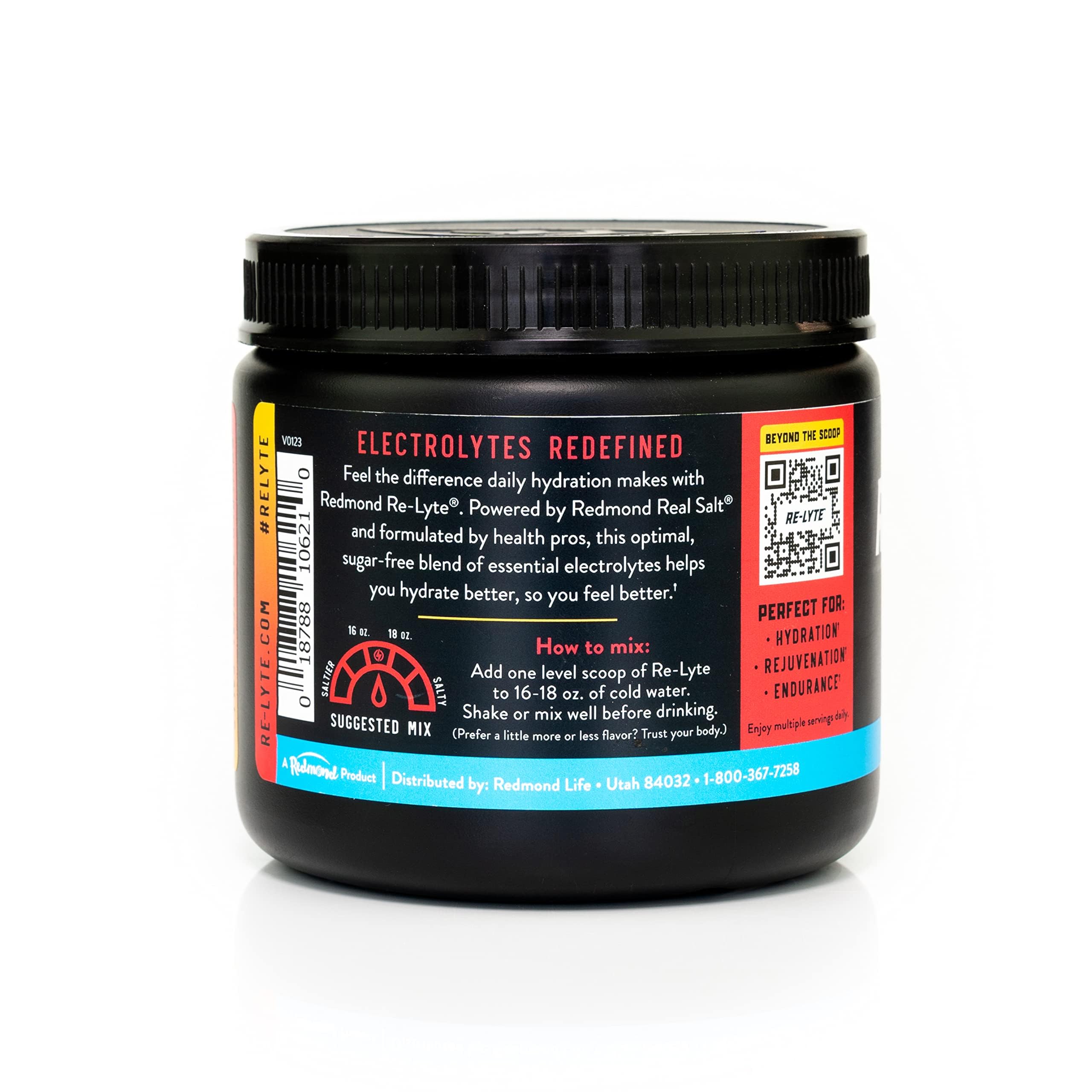 REDMOND Re-Lyte saveur fraise-citronnade offre une boisson rafraîchissante.