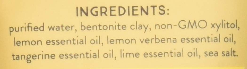 Salle de bain quotidienne avec REDMOND REAL SALT Earthpaste Citron Twist ; haleine fraîche.