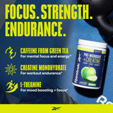 Reebok ReeEnergize – Doseuse pour dosage précis avant l’entraînement.