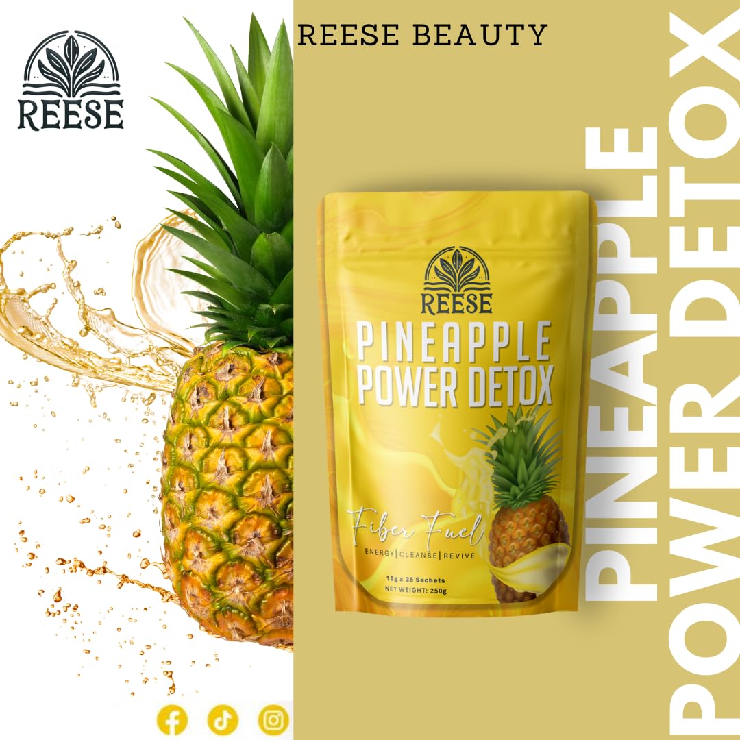 REESE Détox Ananas – arôme d ananas et herbes botaniques qui éveillent les sens.