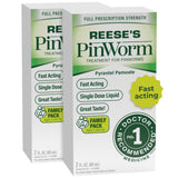 REESE'S PINWORM – bouteille-liquide-banane, solution pratique pour toute la famille.