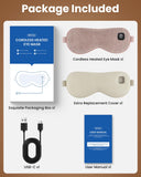 RefDAQ masque oculaire chauffant, produit portable et léger pour le quotidien.