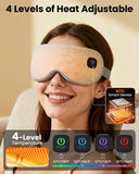 RefDAQ masque yeux chauffant autonomie sans fil, batterie 1500mAh.