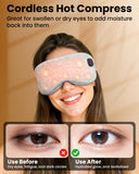 RefDAQ masque yeux chauffant chauffage rapide et uniforme.