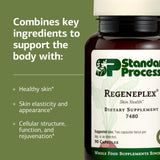 Regeneplex vitamine C zinc: capsules pour soutien cellulaire et teint.