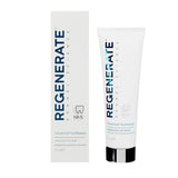 Texture crème douce du dentifrice Regenerate pour une application agréable.