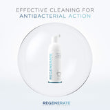 Routine quotidienne facile avec Regenerate, rince-bouche moussant.
