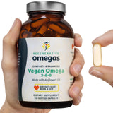 Ahiflower Regenerative Omegas : labellisation végan certifiée par des organismes indépendants.
