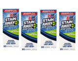 Dentures professionnelles nettoyées avec StainAway Plus pour propreté durable