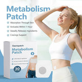 Patch nocturne RejuvaCare Ozempatch appliqué autour du nombril, discrétion assurée
