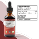 Rejuvica Health Active Ginseng — extrait froid sans alcool, préserve les ingrédients et la saveur.