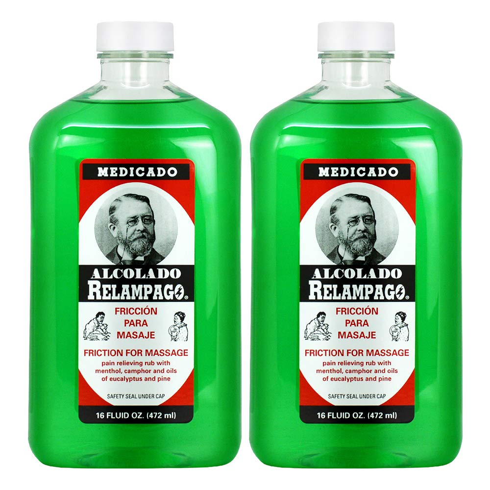 Relampago Medicado Alcolado, bouteille de 16 oz, parfaite pour les surfaces et les objets du quotidien.