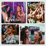 Relaxcharm bouchons concert utilisation-longue-duree : parfait pour festivals et concerts en intérieur.