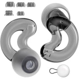 Relaxcharm bouchons oreilles discrètes pour une réduction du bruit tout en restant engagé dans les échanges.