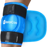 RelaxCoo compresse gel genou peluche: douceur et confort d'utilisation.