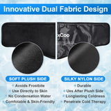 RelaxCoo couverture nylon froid profond ; thérapie par le froid efficace.