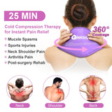RelaxCoo enveloppe nylon froide pour une thérapie par le froid plus intense.