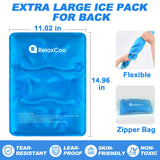 RelaxCoo poche de gel durable, coutures résistantes pour une utilisation répétée