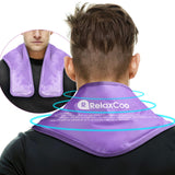 RelaxCoo utilisation polyvalente pour nuque, dos et épaules.