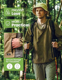 Veste moustiquaire Relexit khaki, poches zippées pour ranger vos essentiels en sécurité.