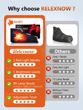 RELEXNOW affichage clair indiquant mode et durée de la séance.