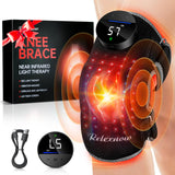 RELEXNOW bandeau genou – thérapie lumière rouge et chaleur pour récupération sportive