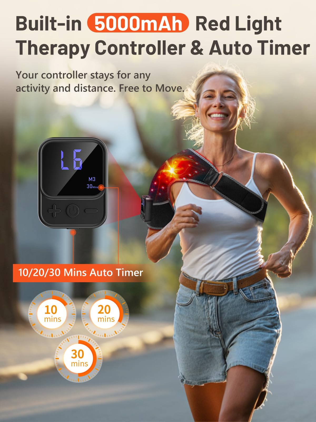 RELEXNOW design ergonomique pour epaule gauche et droite