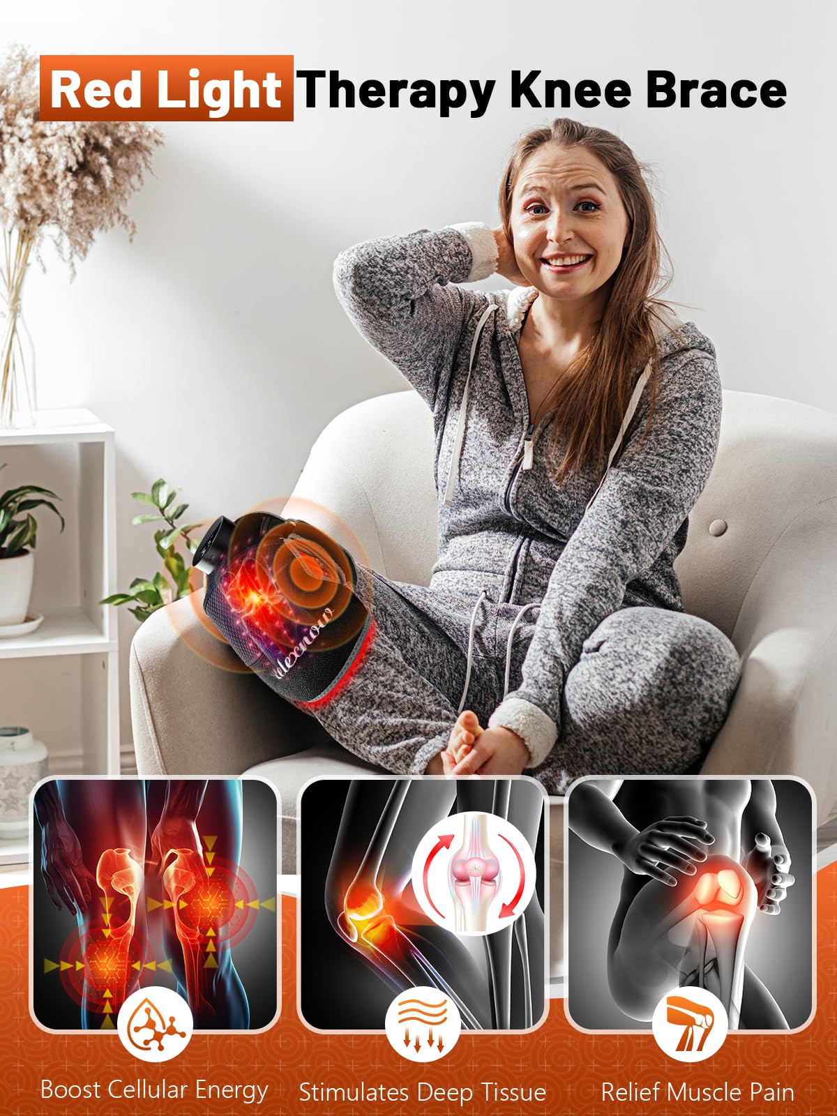 RELEXNOW genou écran-tactile intelligent pour personnaliser le protocole.