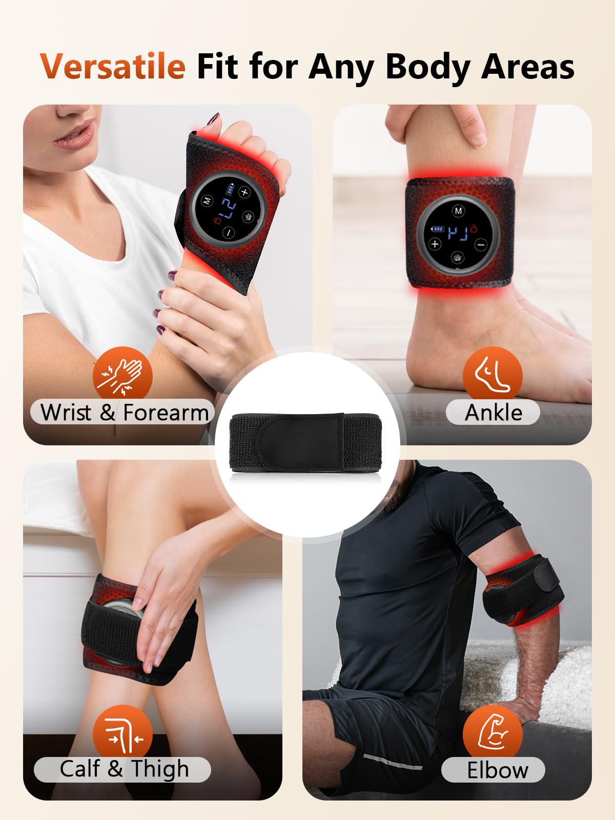 RELEXNOW poignet velours intérieur – confort doux et respirant