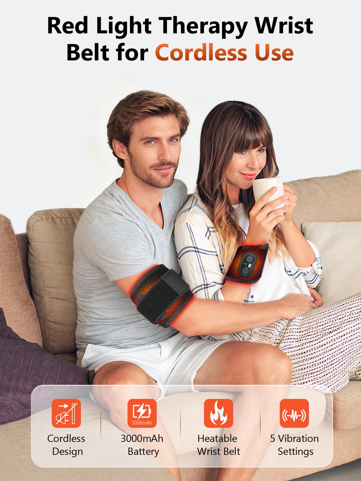 RELEXNOW Poignet – massage intégré relaxant des muscles de la main.