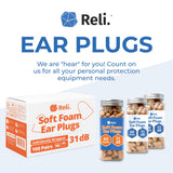 Reli bouchons d'oreilles pour travail et études, meilleure concentration.