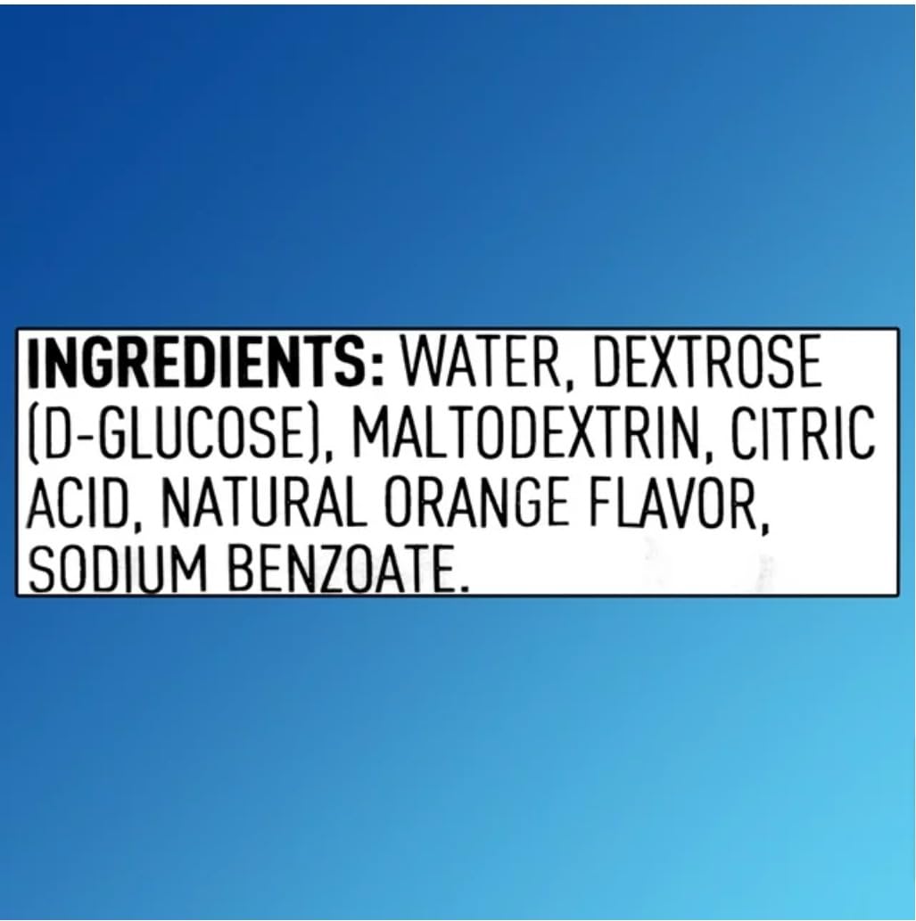 Reli On Glucose Shot Orange — dose 2 oz, format compact, pratique pour le sac
