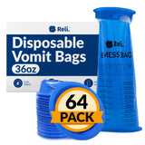 Reli sacs à vomi jetables-capacite-1000ml, parfaits pour trajets en voiture.