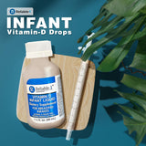 Gouttes Vitamine D Reliable-1 avec pipette pour dosages précis et propres