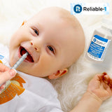 Gouttes Vitamine D Reliable-1 sans alcool, solution sûre pour nourrissons