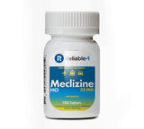 Reliable-1 Laboratories méclizine 25 mg, comprimés à mâcher, pratique lors des trajets et déplacements