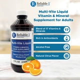 Reliable-1 Laboratories Multi-Vite : doseur précis pour une prise adaptée à votre routine.