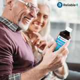Reliable-1 Laboratories Multi-Vite : flacon ambré protégeant les nutriments sensibles.