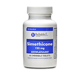 Reliable-1 Laboratories Simethicone 125 mg – étui menthe, usage facile après les repas.