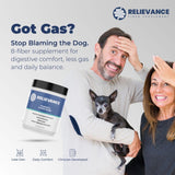 Relievance Fibre 8-Fibres, poudre dans l'eau: dissolution douce et agréable.