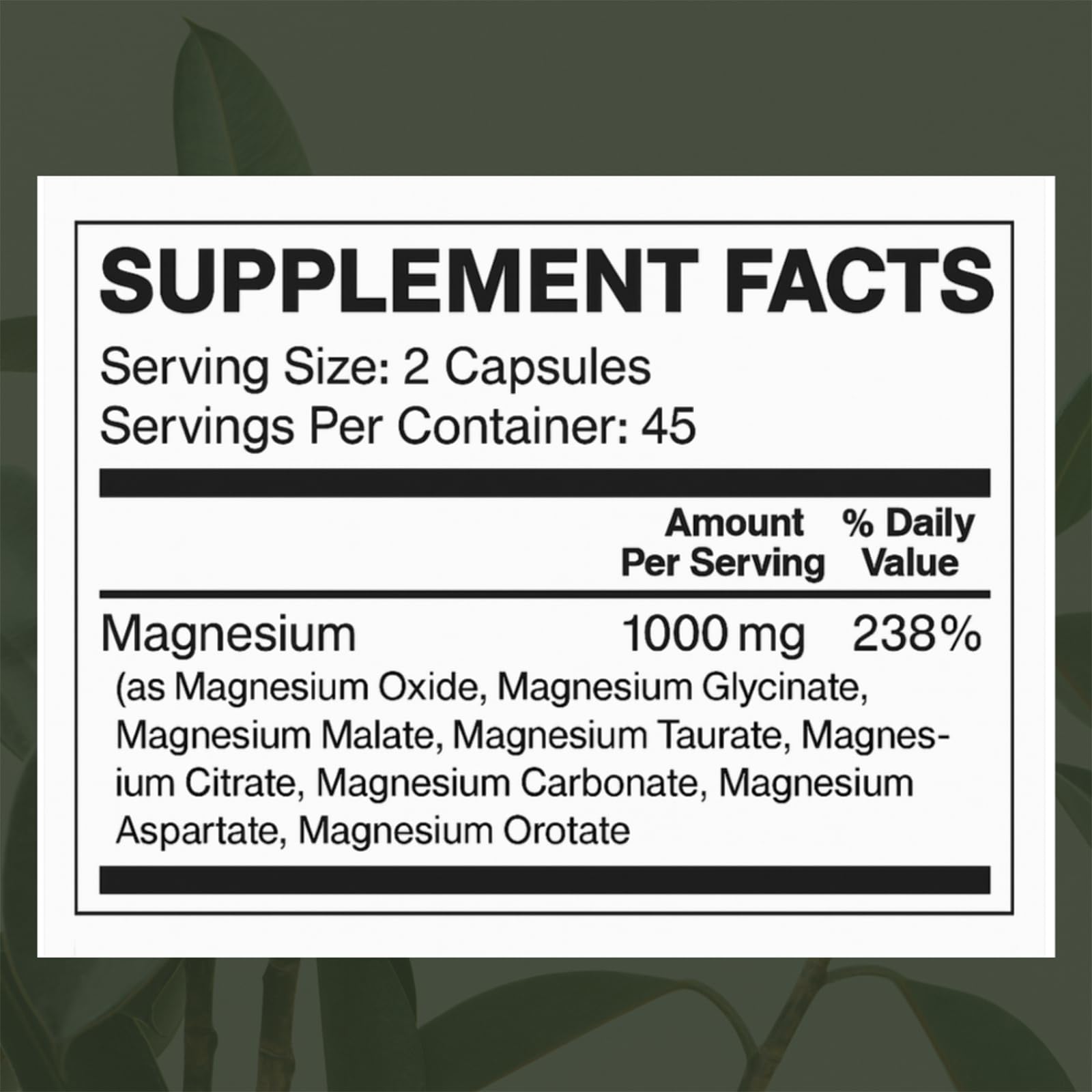 Relify Magnesium Complex sante-nerfs, soutien potentiel au quotidien