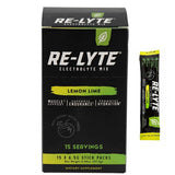 RELYTE Re-Lyte verre prêt à boire citron-vert, boisson pratique et rafraîchissante.