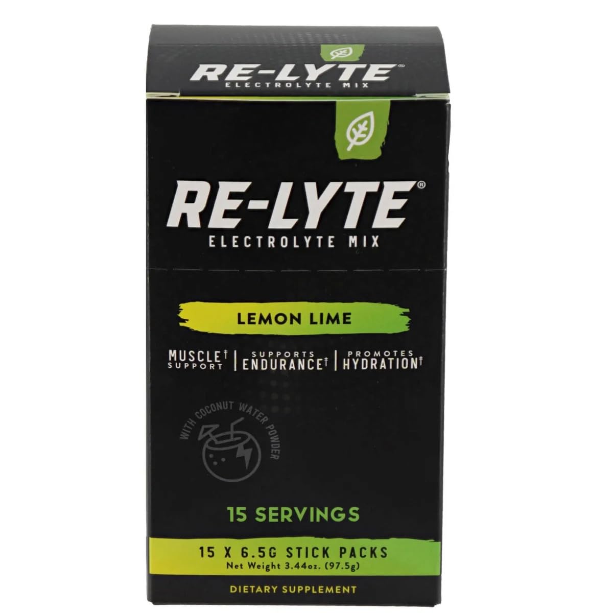 RELYTE Re-Lyte sachet citron-vert, hydratation équilibrée pendant l'activité quotidienne.