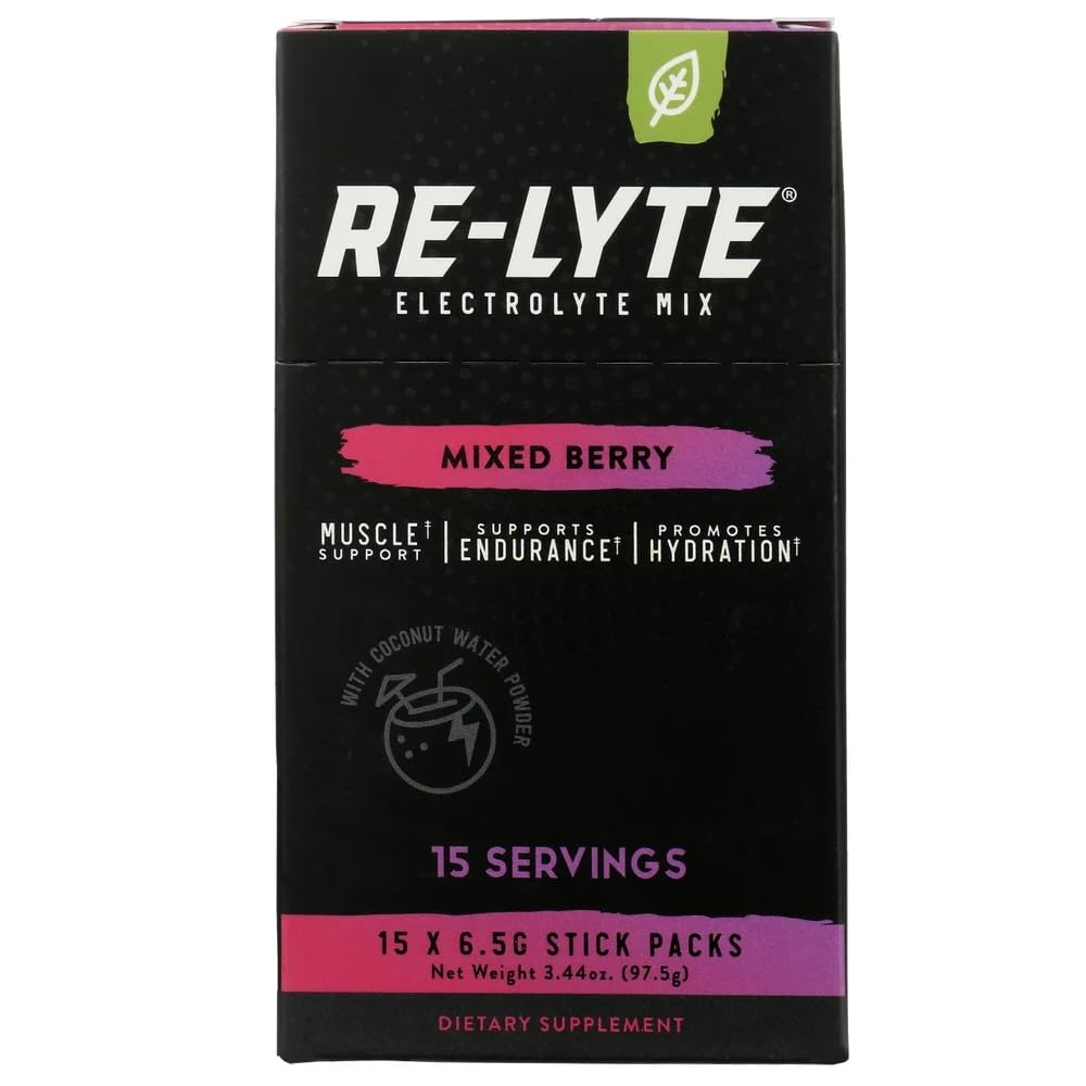 RELYTE Re-Lyte sachets-berry: hydratation pratique et sans sucre au quotidien.