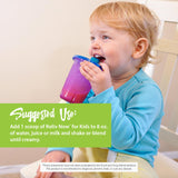 RELIV Now Enfants Vanille — Collation équilibrée pratique et saine pour la journée.